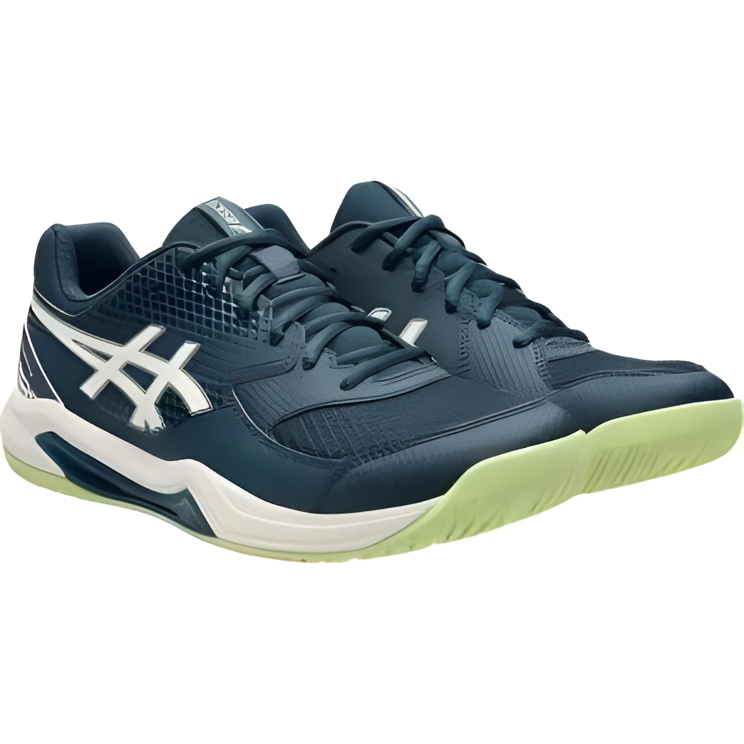 ASICS Dedicate 8 Men's Pickleball Shoe - Tranquil Teal & Cream