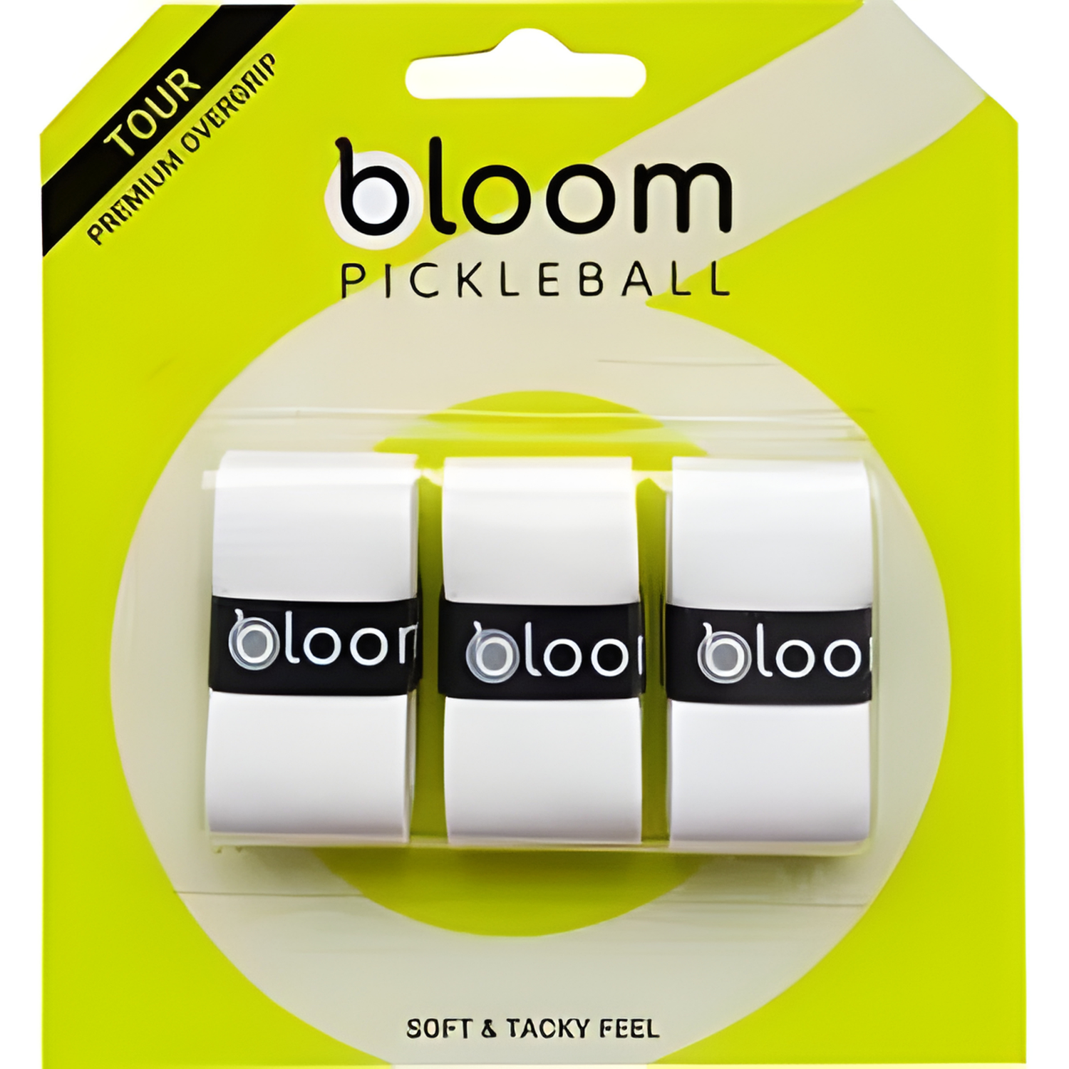 Bloom Tour Premium Overgrip (Pack of 3) - White